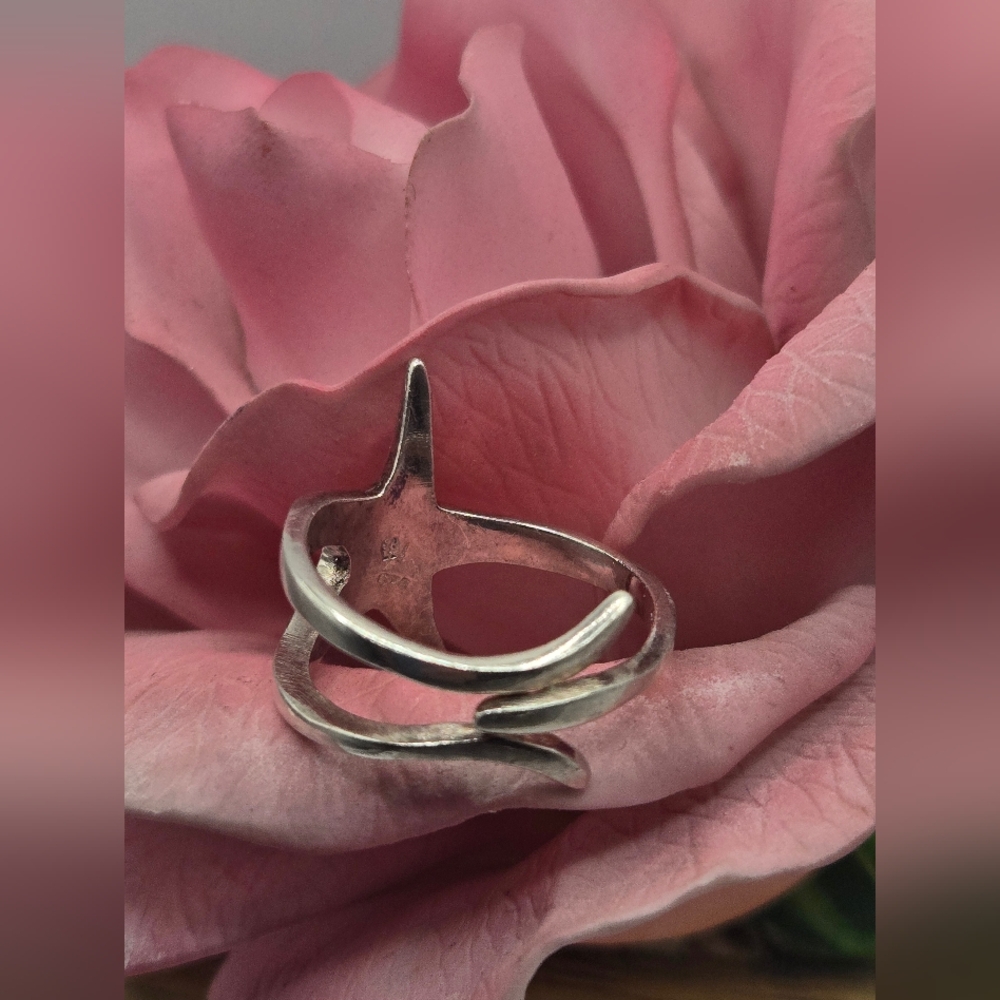 Sterling Silver Starfish Ring - image 4